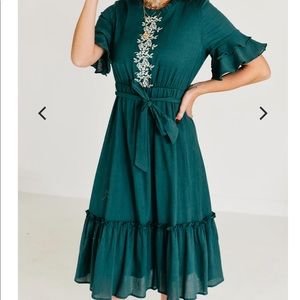 Mod Boutique Teal Dress